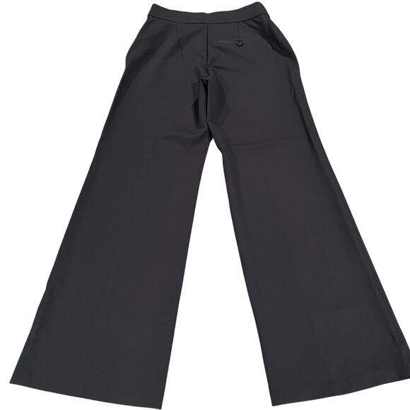 SPANX Perfect Pant High Rise Wide Leg Classic Solid Navy - Picture 5 of 11